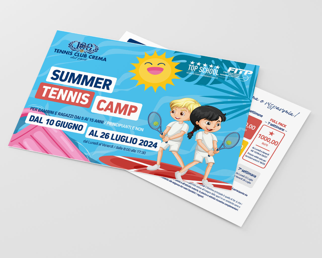 Tennis Club Crema - Summer camp 2024