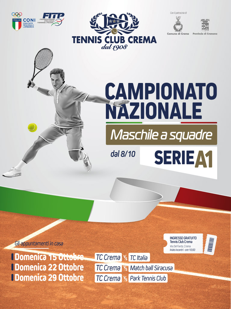 Tennis Club Crema - Campionati nazionali a squadre Serie A1