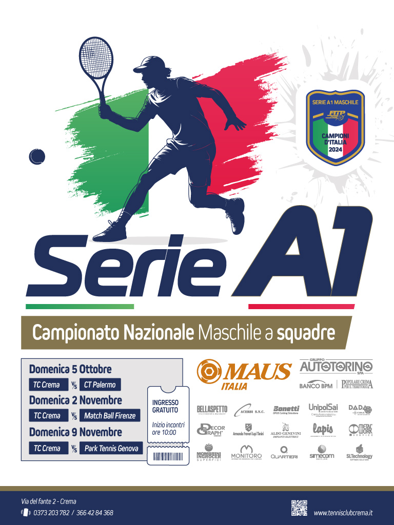Tennis Club Crema - Campionati nazionali a squadre Serie A1